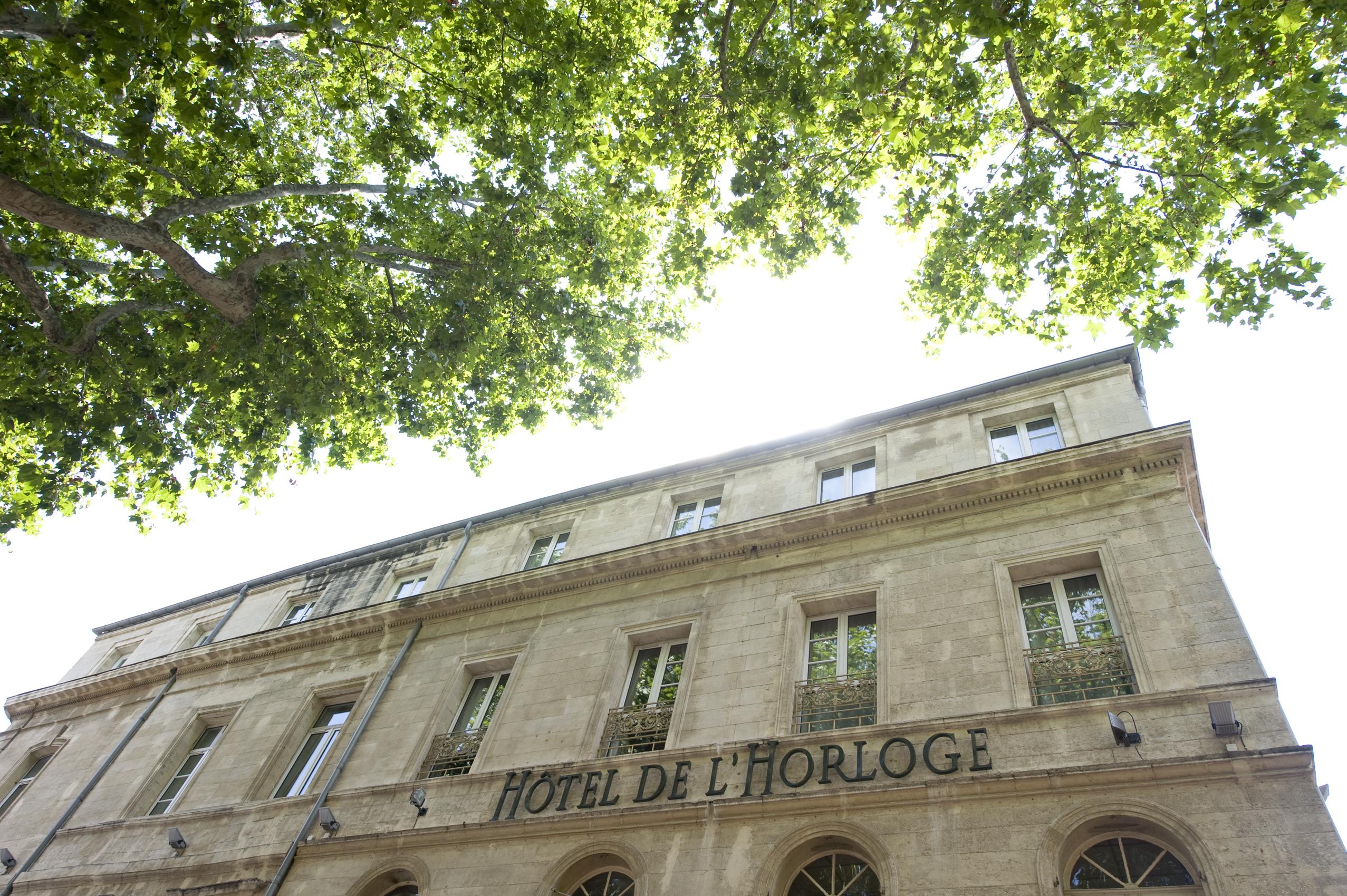Hotel De L'Horloge Aviñón Exterior foto