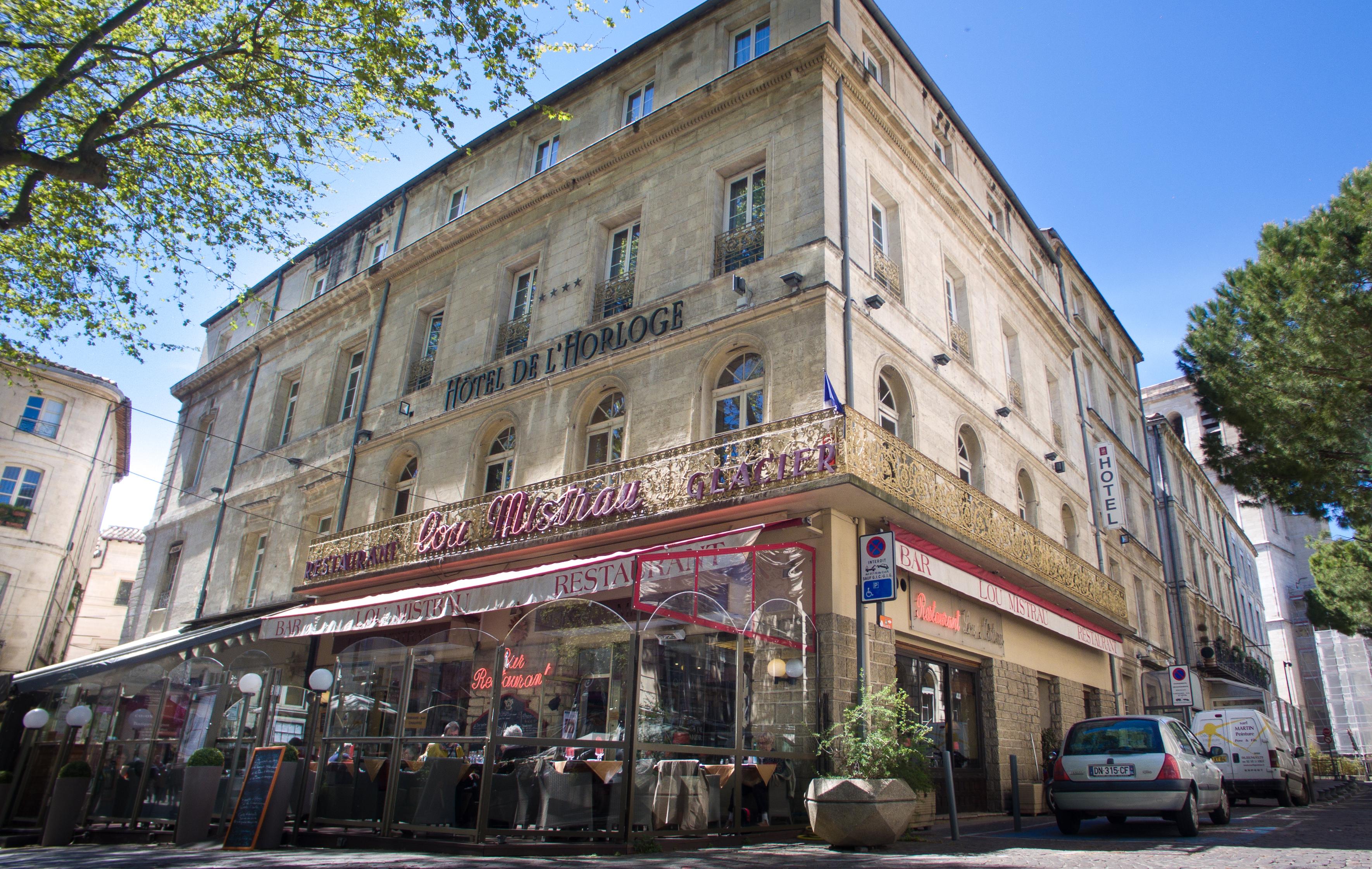 Hotel De L'Horloge Aviñón Exterior foto