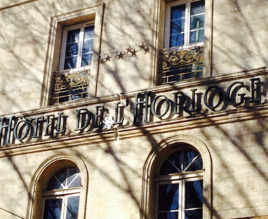 Hotel De L'Horloge Aviñón Exterior foto
